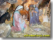 Fotografía del Belén de la Iglesia